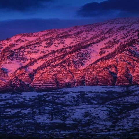 Nature, برف, آسمان, کوه